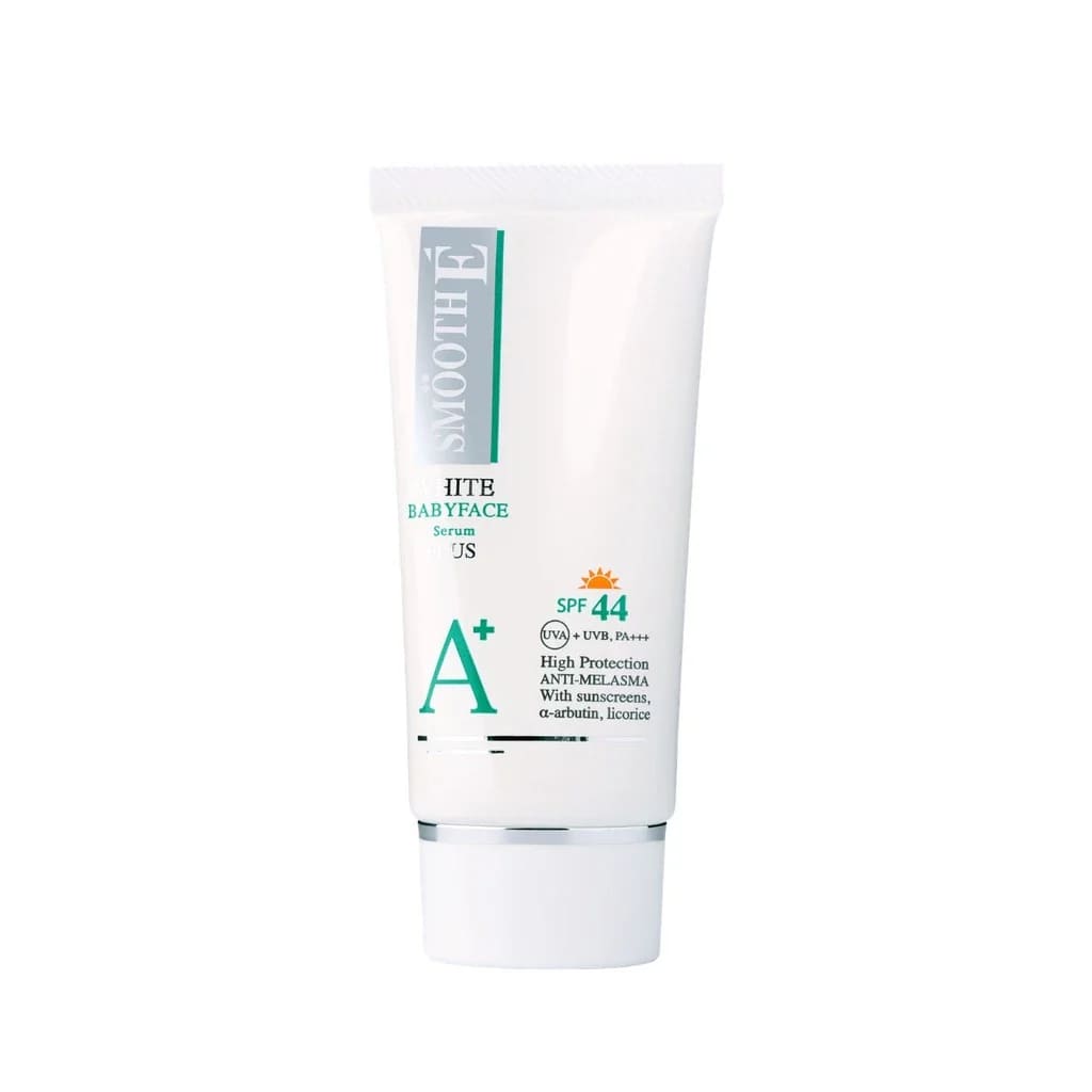Smooth E Anti-Melasma White Babyface Serum Plus SPF44 สกินแคร์เคาน์เตอร์แบรนด์ สูตรเนื้อครีม MES