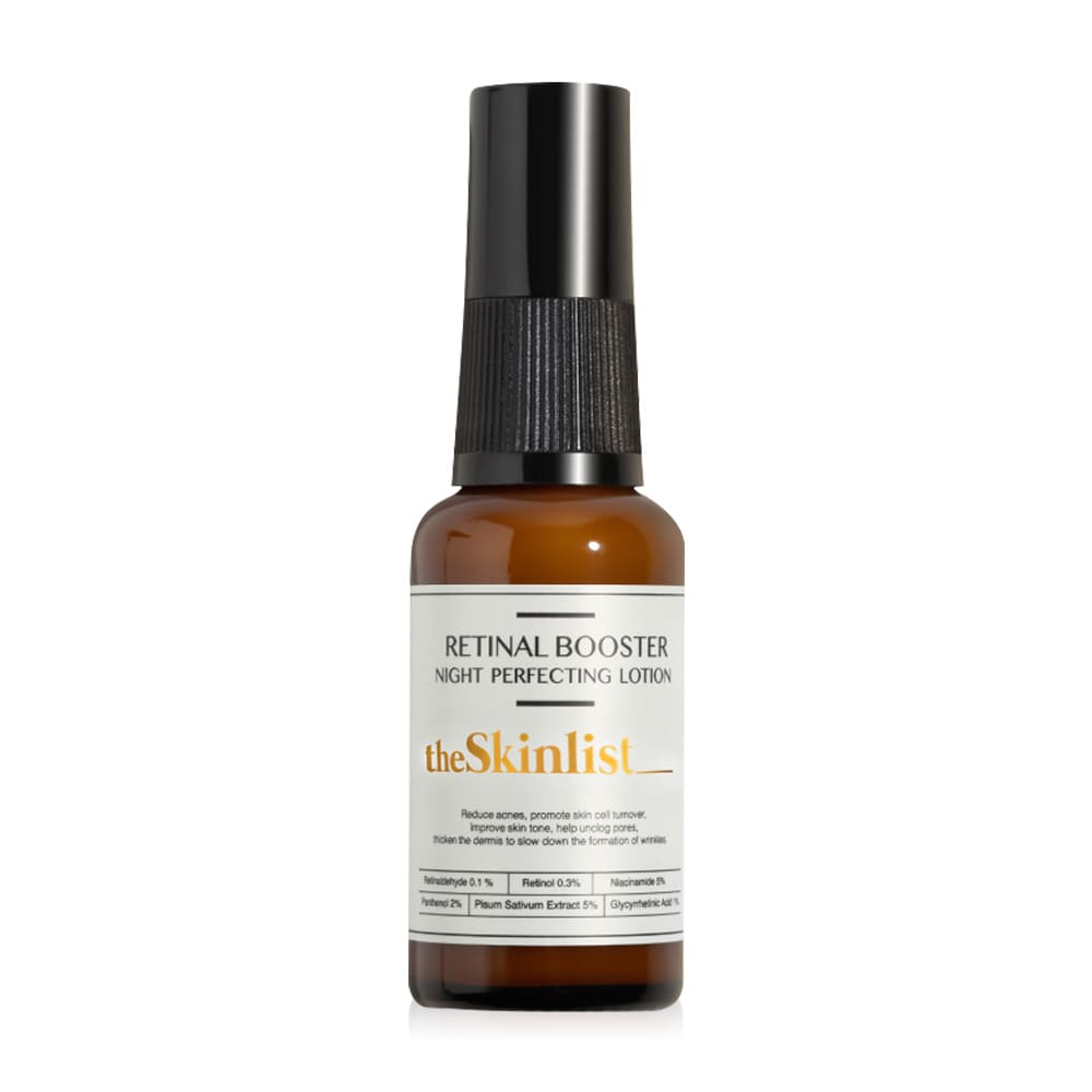The Skinlist Retinal Booster Night Perfecting Lotion สกินแคร์เรตินอล และเรตินอย ปลอบประโลมผิวเสียทุกจุด